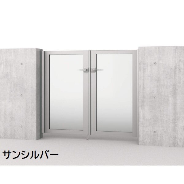 三協アルミ 形材門扉 マイスティMCE-SP 両開き(内開き施工 