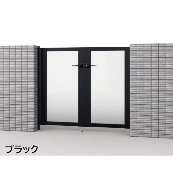 三協アルミ 形材門扉 マイスティMCE-SP 片開き(内開き施工)セット 門柱タイプ 1012 1000×1200 