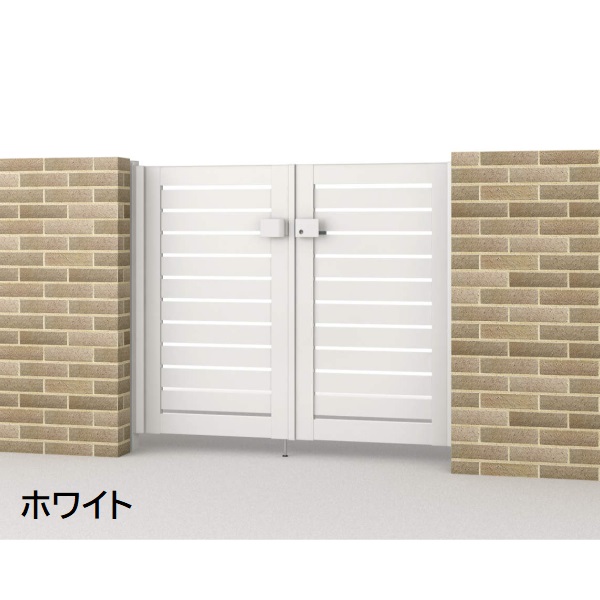 三協アルミ 形材門扉 マイスティMCE-Y3 (錠前:タッチ錠) 片開き(内開き施工)セット ベースプレートタイプ W06 H12 