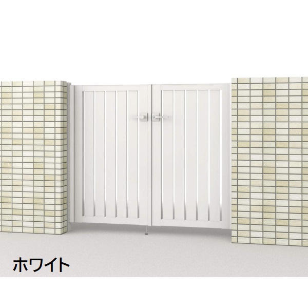 三協アルミ 形材門扉 マイスティMCE-T3 (錠前:タッチ錠) 片開き(内開き施工)セット ベースプレートタイプ W06 H10 