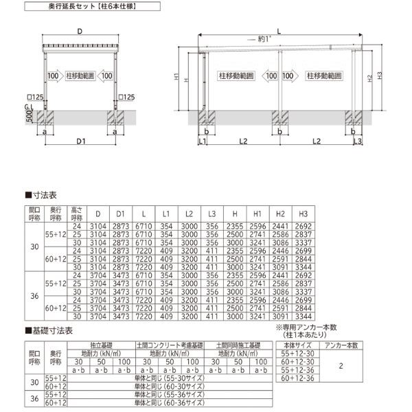 【商品のみ】カーポート 1.5台用 YKK YKKAP ジーポート Pro 1500タイプ 横材なし 明かり取りなし 奥行延長柱6本 J55･12-36 H23 アルミ色
