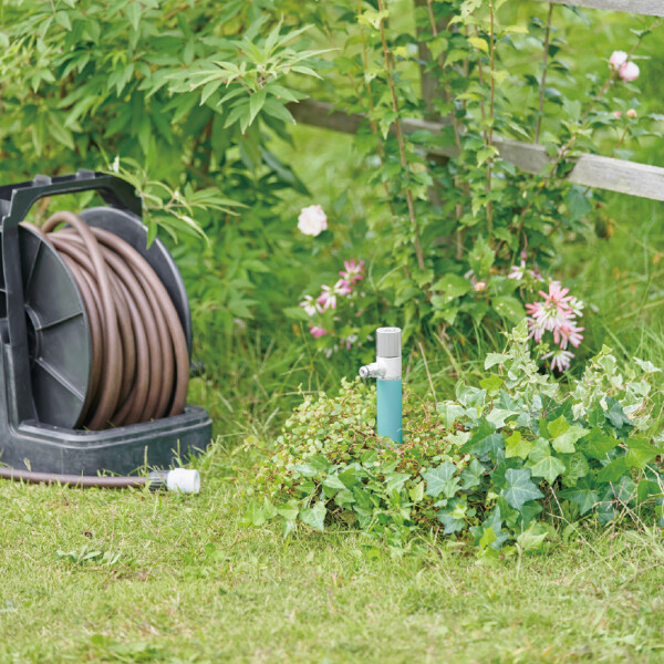 オンリーワン ジラーレS開閉防止タイプ 散水用水栓柱TK3-KB5MU 『水栓柱・立水栓セット（蛇口一体型）』 マスタード