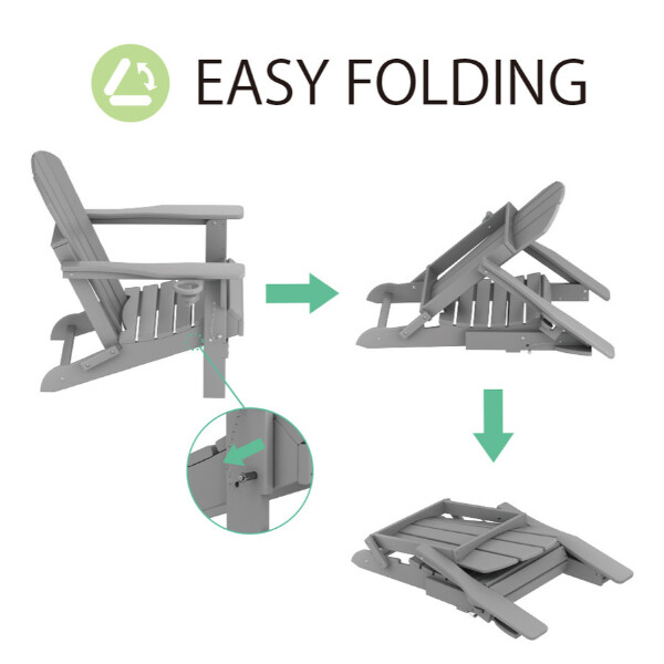 【輸入商品につき納期要問合せ】TOSHO カスケード CASCADE アディロンダックチェアーFD CC-AD-WHI ホワイト