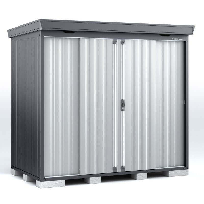 『配送は関東・東海限定』イナバ物置 FS／フォルタ FS-2614SF スタンダード 一般型 フランネルグレー