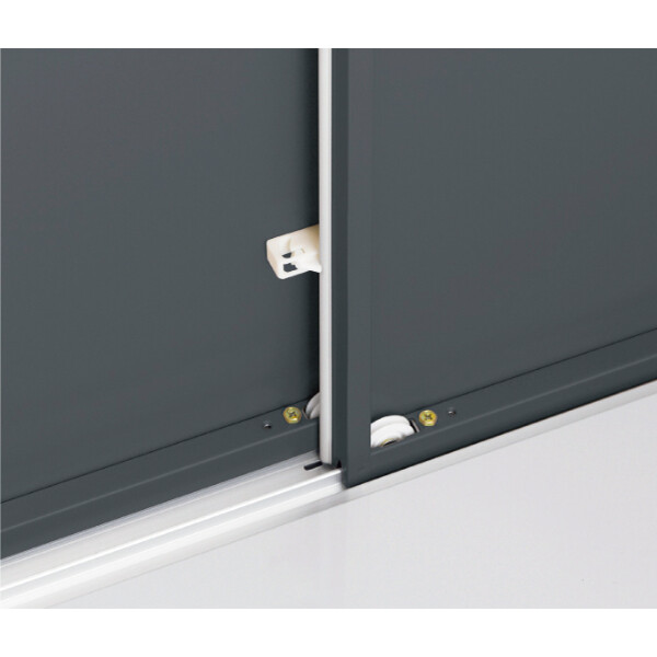 『配送は関東・東海限定』イナバ物置　MJX／シンプリー　MJX-116D FG　全面棚タイプ　 フランネルグレー