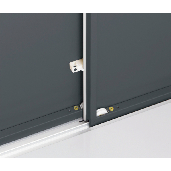 『配送は関東・東海限定』イナバ物置　MJX／シンプリー　MJX-197C FG　全面棚タイプ　 フランネルグレー