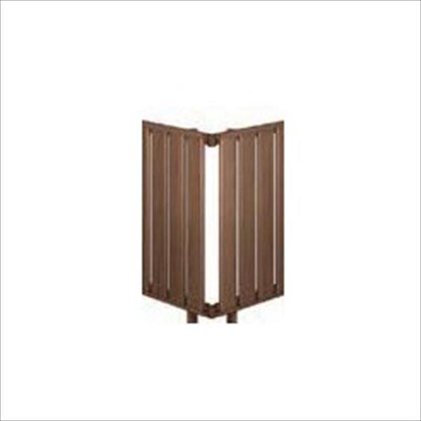 リクシル フェンスAB オプション YS2型 T-16 コーナー継手セットE(1セット) アルミ形材色  『アルミフェンス 柵』 ダスクグレー