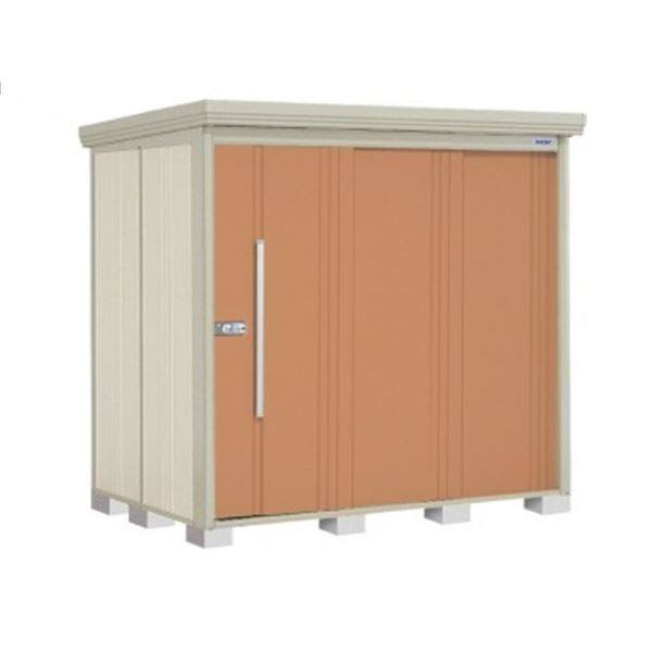 ND-S2215 田窪工業所 タクボ物置 ND／ストックマン 背面棚 標準屋根 多雪型 トロピカルオレンジ