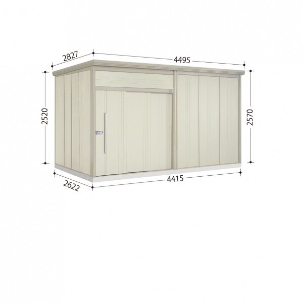 タクボ物置　JN／トールマン　JN-SZ4426　多雪型　結露減少屋根 ムーンホワイト
