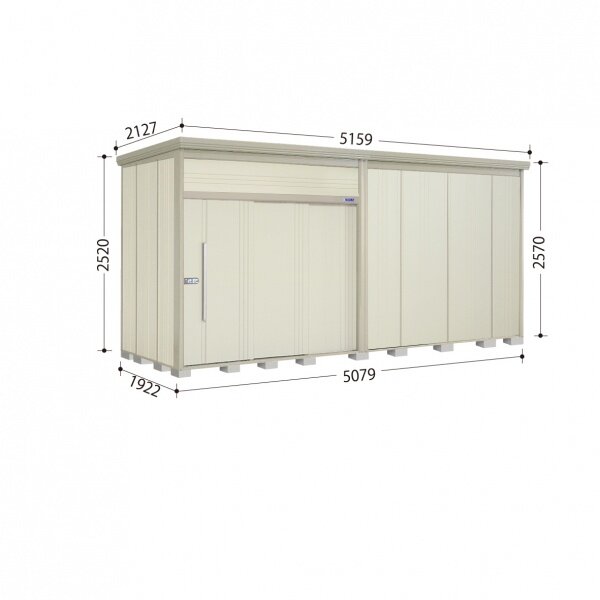 タクボ物置 JN／トールマン JN-Z5019 一般型 結露減少屋根 ムーンホワイト