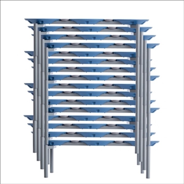 テラモト ディスクベンチ スタッキングタイプ カップホルダー付 ＃BC-309-213 