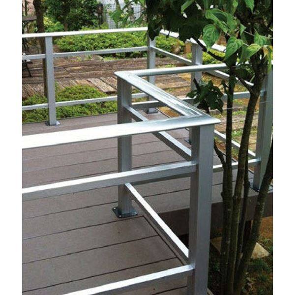 タカショー　エバーアートウッド　デッキ手摺り　シンプルスタイル　30×30　H1100　 ラッピングカラー