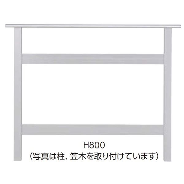 タカショー　エバーアートウッド　デッキ手摺り　シンプルスタイル　85×15　H1100　 ラッピングカラー
