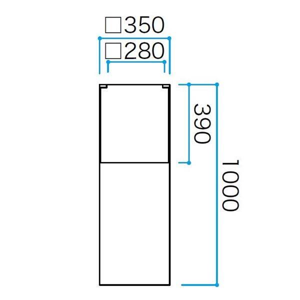 【欠品中 次回12月入荷予定】 タカショー ロングポット トリル ホワイト COP-03W ＃36586900 ホワイト
