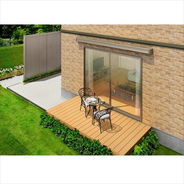 リクシル　彩風　S型　手動式　間口　3640×出幅　1250　スタイリッシュ　ポリエステル スタイリッシュ