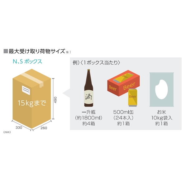 ダイケン 宅配ボックス TBX-F2Nユニット（捺印装置付） 2段 