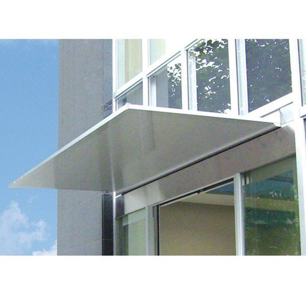 アルフィン庇　AD2-2S　D1400×L2400　基本仕様　サポートポール不要 