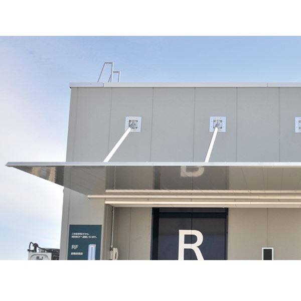 アルフィン庇　AD2-2□　D2100×L4000　サポートポール仕様 