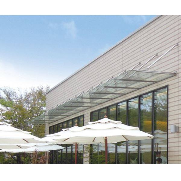 アルフィン庇　ガラスひさし　　D1000×L1000　AF800S 