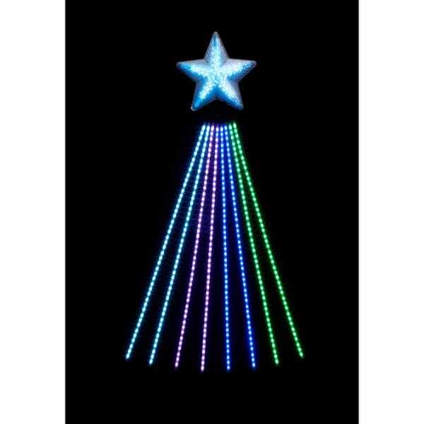 友愛玩具 SMDスーパーシューティングスターライト 1.5m WG-5384 『クリスマス 屋外 LED イルミネーション ライト』 