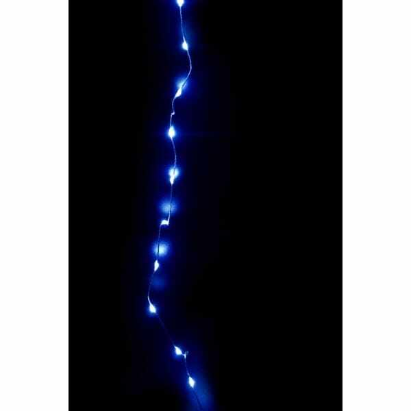 友愛玩具 LEDワイヤーチェイシングカーテンライト LEDワイヤーチェイシングカーテンライト（ブルー） WG-0345BL 『クリスマス 屋外 LED イルミネーション ライト』 