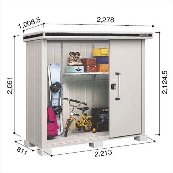 受注生産品 ヨドコウ LMD／エルモ LMD-2208 一般・積雪共用型 標準高タイプ カシミヤベージュ