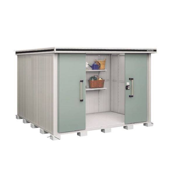 送料無料（北海道・沖縄県除く！） ヨドコウ 物置 屋外 おしゃれ 受注生産品 ヨドコウ LMD／エルモ LMDS-2929 物置 積雪型 標準高タイプ  『追加金額で工事も可能』『屋外用中型・大型