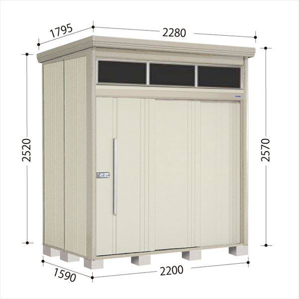 JNA-2215W 田窪工業所 タクボ物置 JNA／トールマン　ブライト 標準棚 標準屋根 一般型 ムーンホワイト