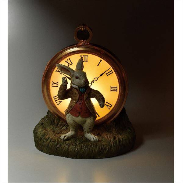 セトクラフト ソーラーオーナメント ラビットの時計 SR-0765-1000 