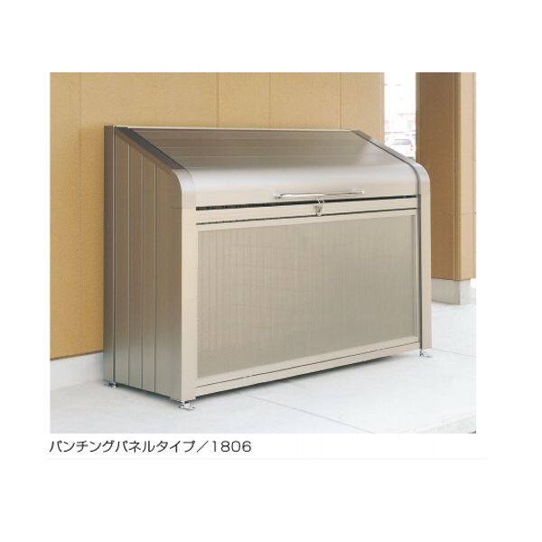 三協アルミ ダスティンGボックススリム パンチングパネルタイプ GBXＳ-P-1505 『ゴミ袋（45L）集積目安 14袋、世帯数目安 7世帯』 『ゴミ収集庫』 アーバングレー