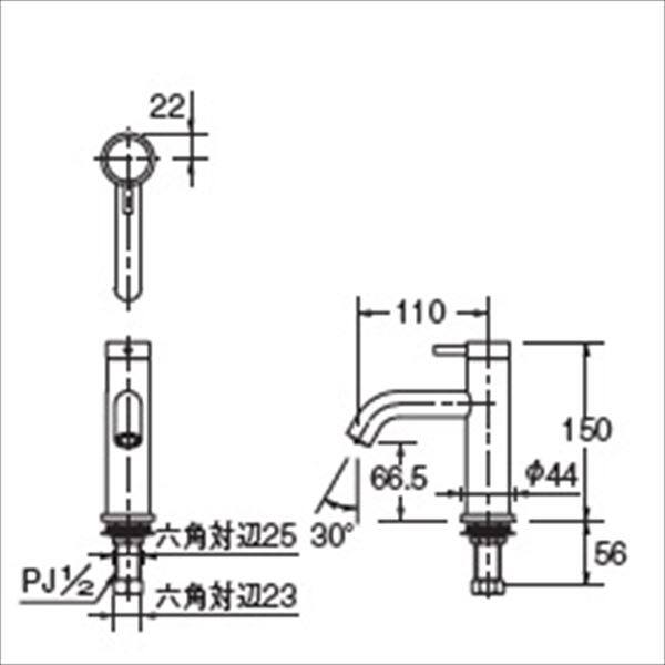 カクダイ 水栓金具 ＶＡＲＵＮＡ 立水栓 716-253 