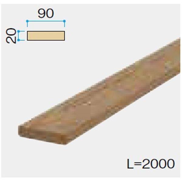 タカショー タンモクウッド部材シリーズ タンモクウッド 平板 20×90 2ｍ 塗装済 塗装済