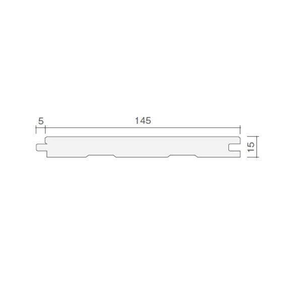 天然木部材 八溝杉 無地上小グレード 源平 無塗装 幅108mm 8枚入り 受注生産 #PHFL0605 