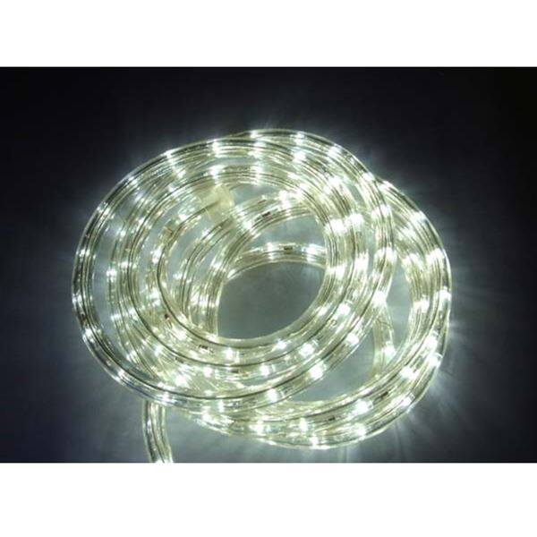 コロナ産業 LEDチューブライト 50mロール 直径10mm 常点灯仕様 白 ＃2WL50W 『イルミネーションライト』 白