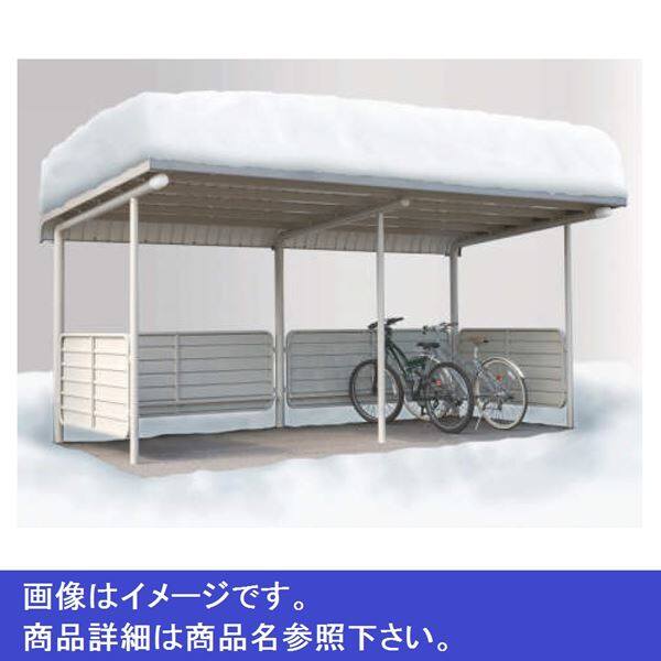 四国化成 サイクルポート BGF 積雪150cm 基本セット BGF-2525TG 本体：タウングレー/屋根材：タウングレー／サイドパネル：タウングレー 本体：タウングレー/屋根材：タウングレー／サイドパネル：タウングレー