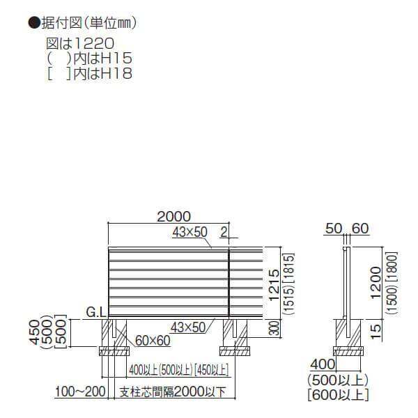 【法人様限定商品 個人宅・現場配送不可】四国化成　防音フェンス　VNF1型　本体　VNF1-1520SC 『遮音タイプ 受注生産品 柱などは別売』 ステンカラー