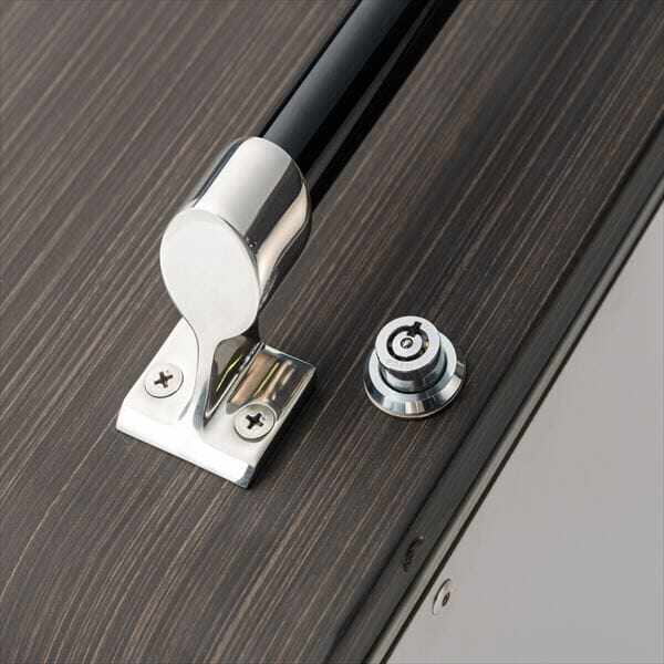 ナカノ ホームスライドダスポン プレミアムモデル 黒ZAM HSDP-BZ-774 『ゴミ収集庫 ダストボックス 屋外』 黒ZAM×オフホワイト