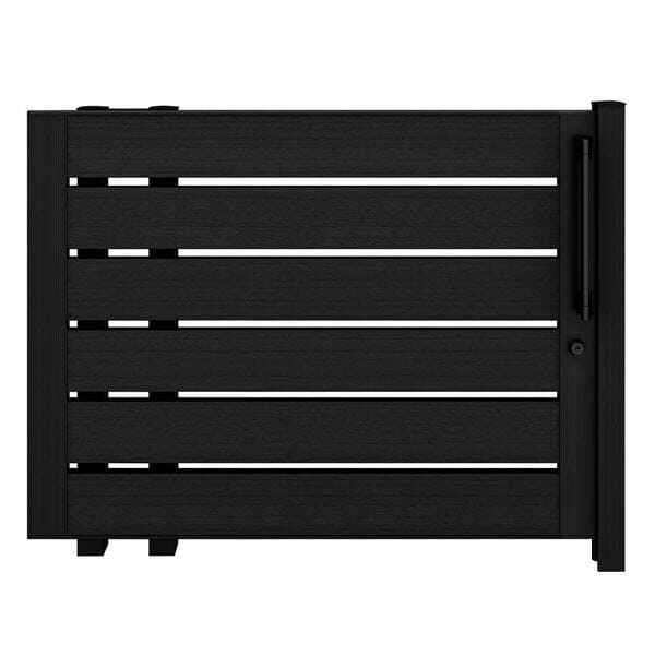 YKKAP ルシアススライド W03型 標準柱 12-14L 片引き 片面シリンダー錠セット 『横板格子 ノンレール式引き戸 門扉』 アルミカラー YKKAP ルシアススライド W03型 標準柱 16-14L 片引き 片面シリンダー錠