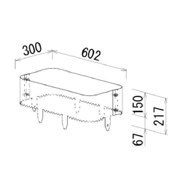 TRIPATH NIWA CLUB 底抜プランター （M） TN-1002 