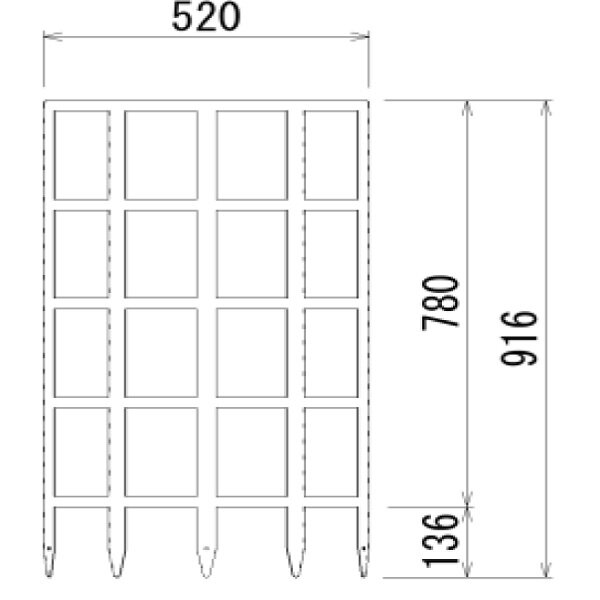 TRIPATH NIWA CLUB ガーデンサポート （L） TN-1008 