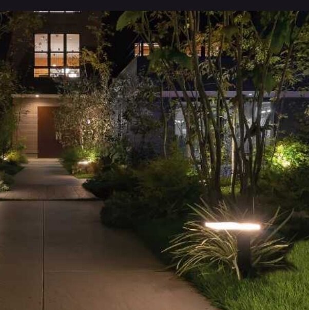 YKKAP VIEW UP スパイクプレートフロアライト よこ型R 15形相当（50lm） NNL-UDB-1 