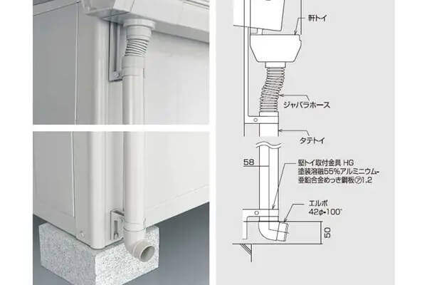 オプション　ヨド物置