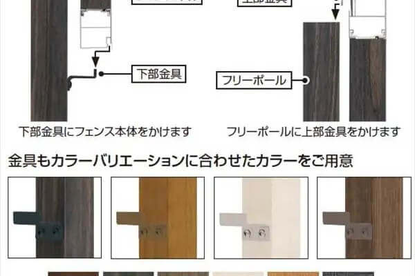 エバーアートフェンス　オプション