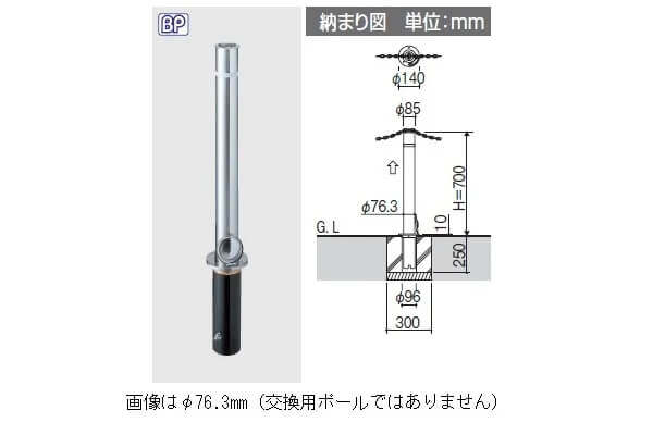 ビポールBP　チェーン通過型