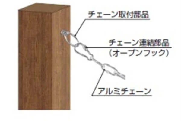 ルシアスチェーンポール　オプション