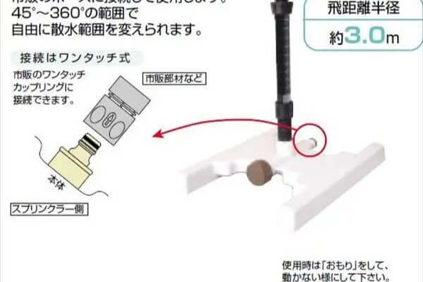 移動式散水キット