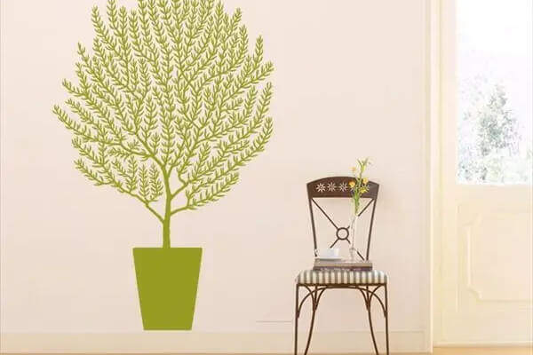 高級ウォールステッカー　植物