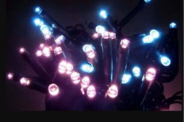 LED100球グリッターライト(2回線式1回路)