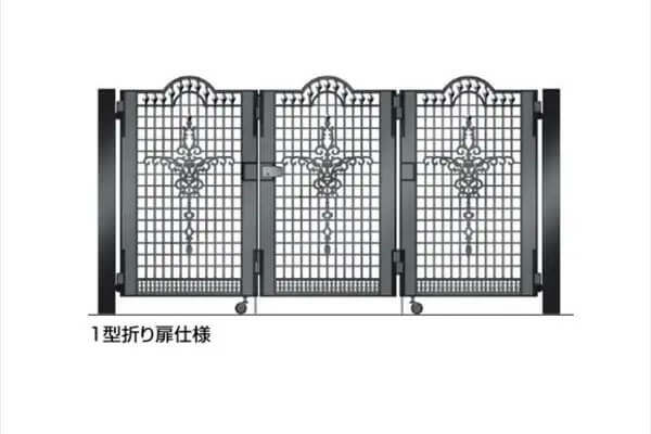 ビビオ門扉 折り扉