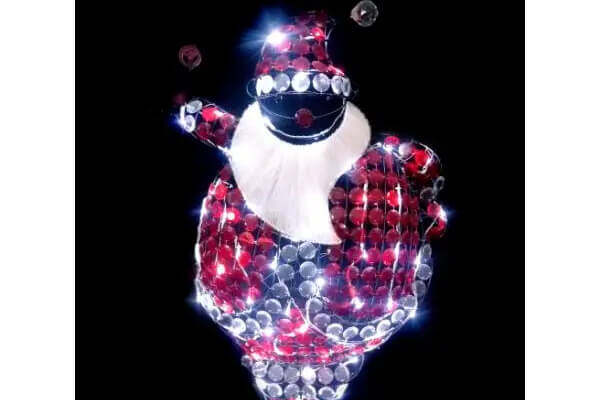 LEDクリスタルビーズモチーフ
